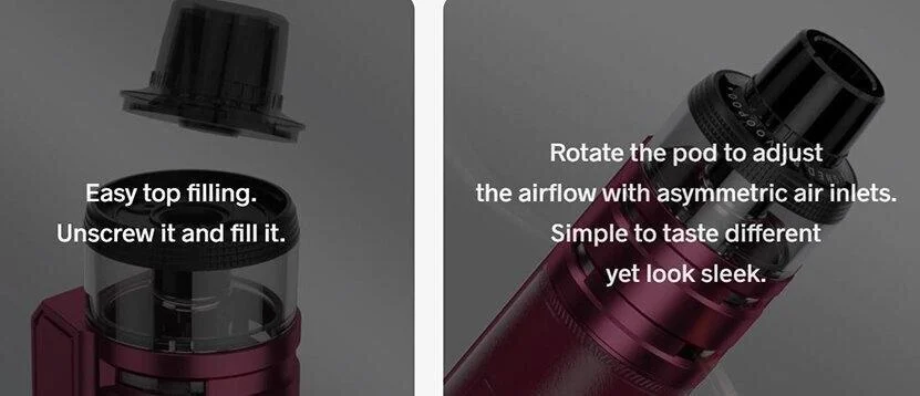 Voopoo Drag H80S Pod Mod Kit Filling E Juice
