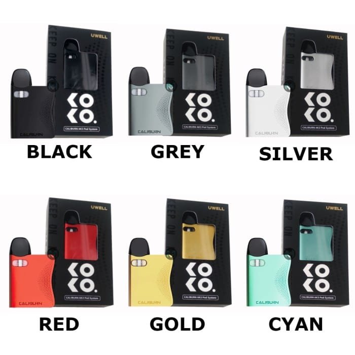 Uwell Caliburn AK3 520 MAH 13W Mid Uwell Caliburn AK3 520 mAH 13W mid