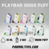 Playbar 10000 Puffs พอตใช้แล้วทิ้ง 10000 คำ