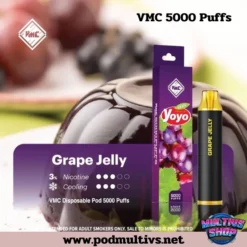 Vmc 5000 Puffs Grape Jelly โยโย่องุ่น