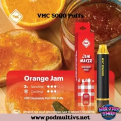 Vmc 5000 Puffs Orange Jam แยมส้ม