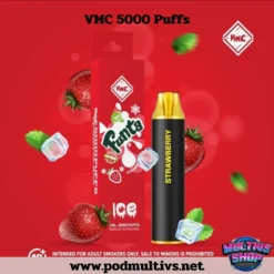 Vmc 5000 Puffs Fanta Strawberry แฟนต้าสตรอว์เบอร์รี