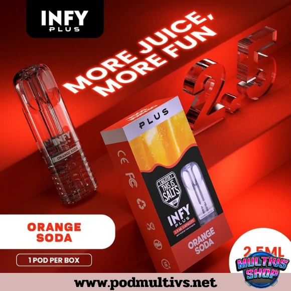 หัวพอต Infy Plus ส้มโซดา หัวพอต Infy Plus ส้มโซดา