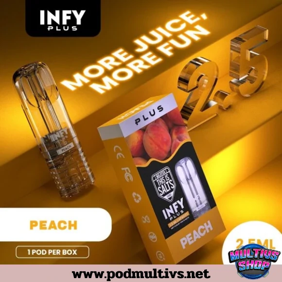 หัวพอต Infy Plus พีช หัวพอต Infy Plus พีช