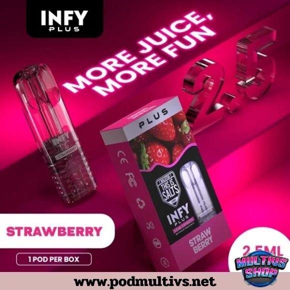 หัวพอต Infy Plus สตรอว์เบอร์รี่ หัวพอต Infy Plus สตรอว์เบอร์รี่