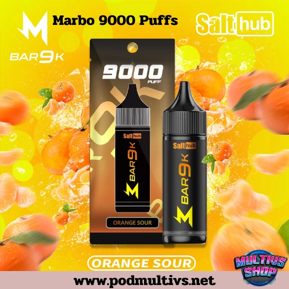Marbo Bar 9000 Puffs Orange Sour ส้ม