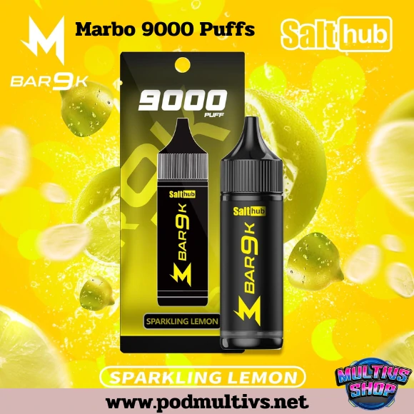 Marbo Bar 9000 Puffs Sparkling Lemon เลม่อนชา