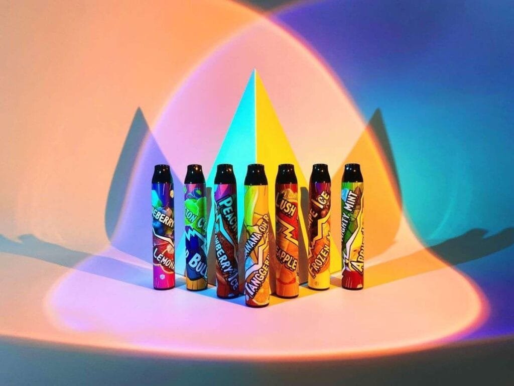 ตัวอย่างบุหรี่ไฟฟ้า